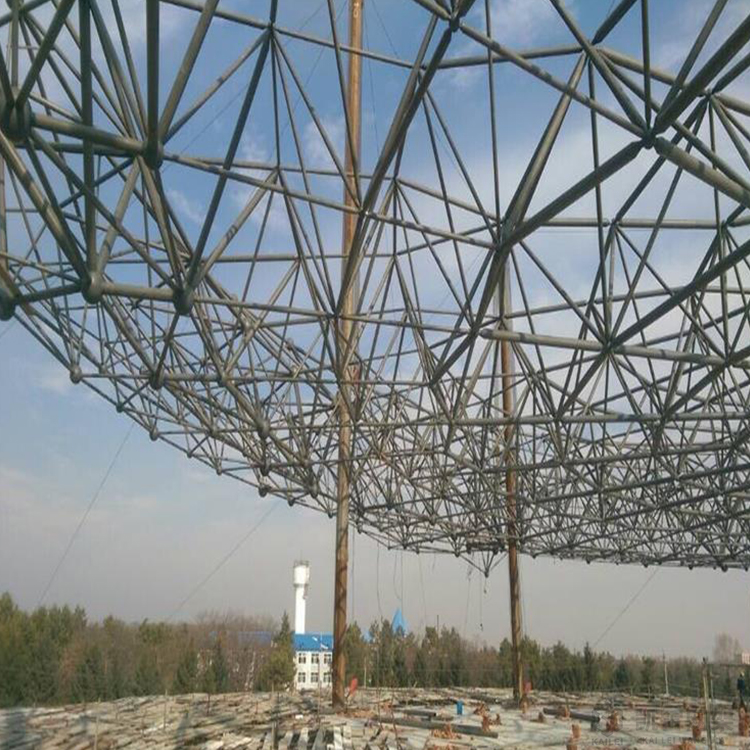 武汉球形网架钢结构施工方案